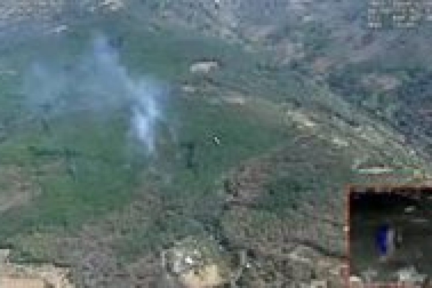 El Plan Infoex declara el nivel 1 de peligrosidad por un incendio este domingo en la urbanizadión Los Rostros en Badajoz