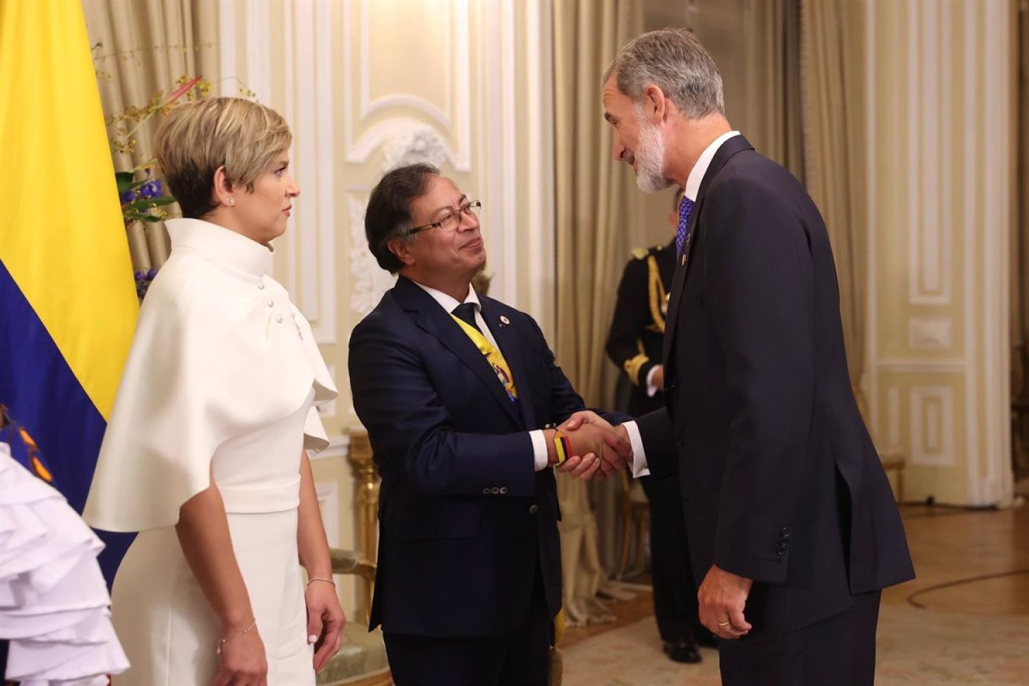 El Rey se reúne con el presidente colombiano Gustavo Petro