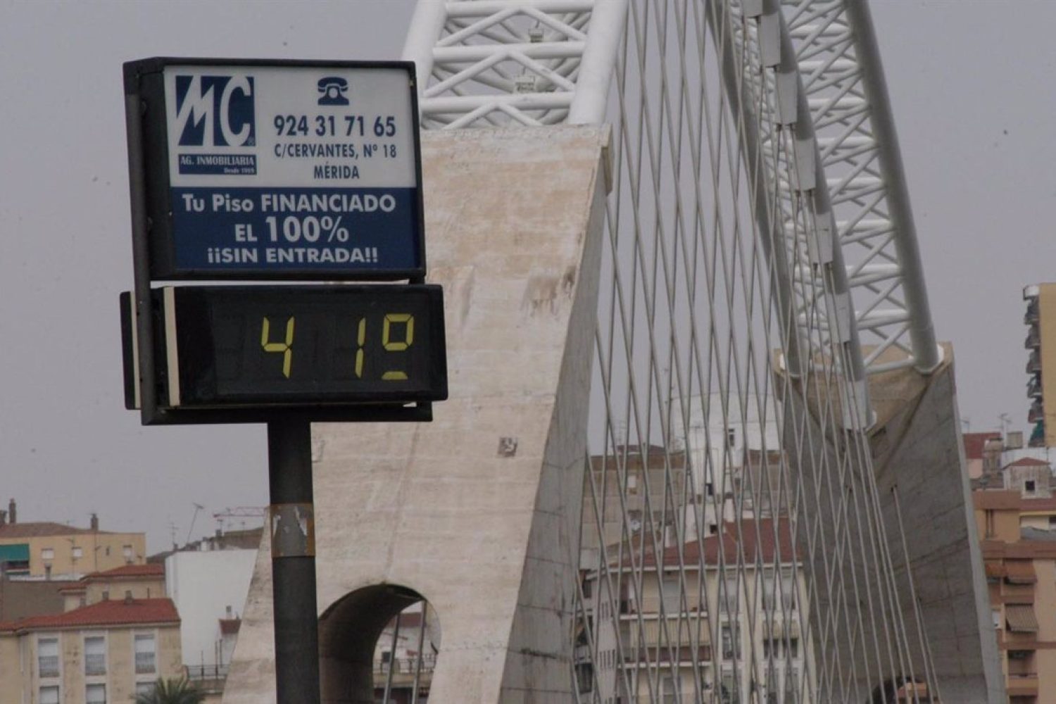 El tiempo en Extremadura para hoy viernes, 22 de julio de 2022