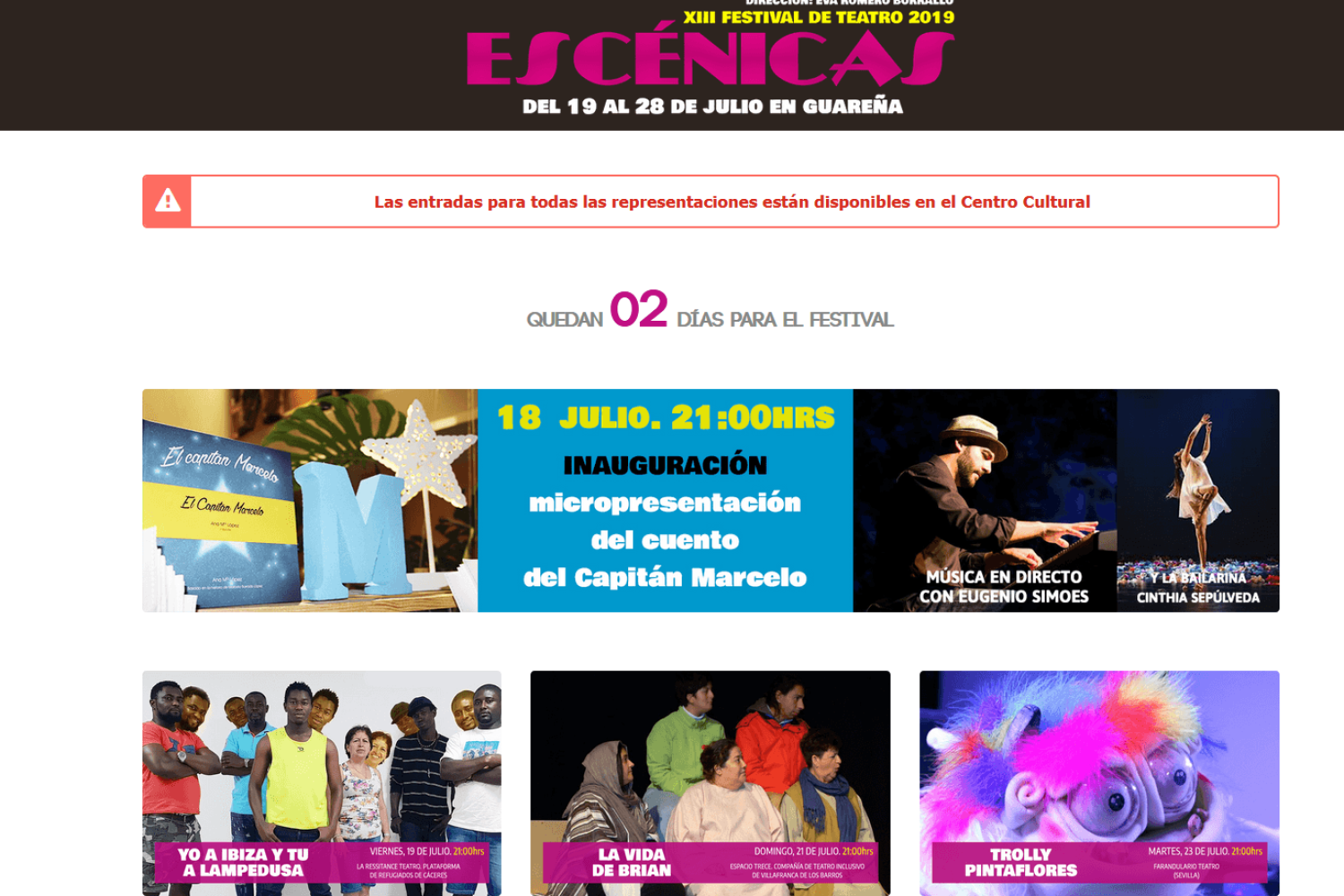 escenicas