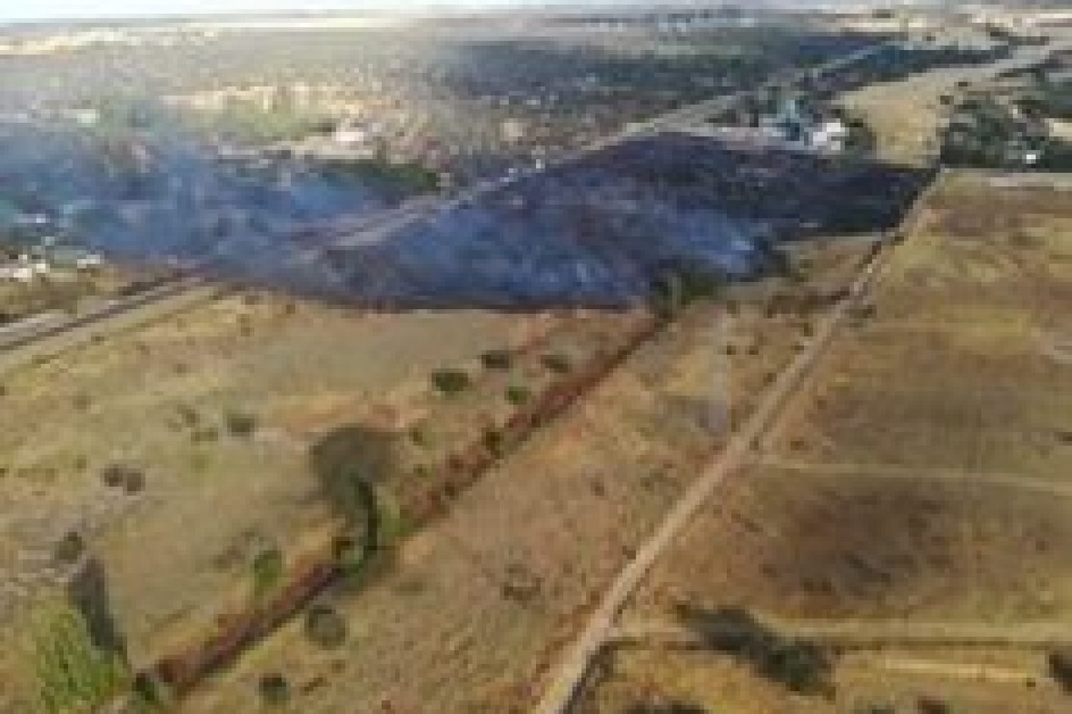 Estabilizado el incendio declarado en el término municipal de Badajoz y desactivado el nivel 1 de peligrosidad