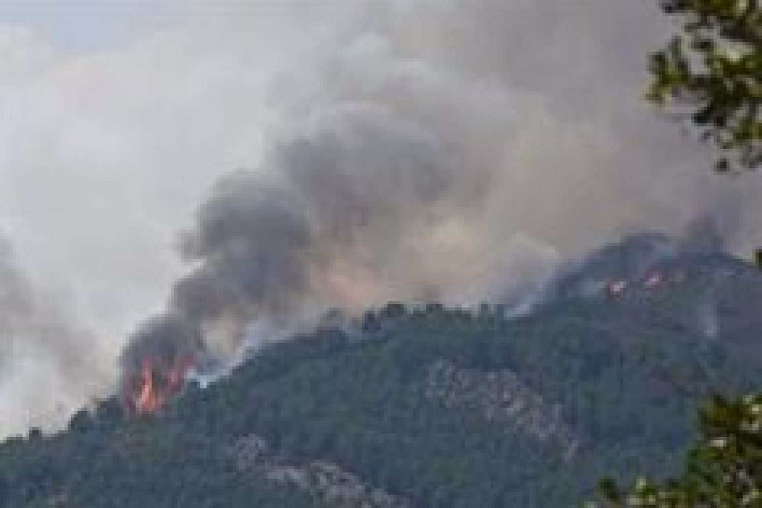 Extremadura moviliza más de 250 efectivos para sofocar el incendio de Casas de Miravete