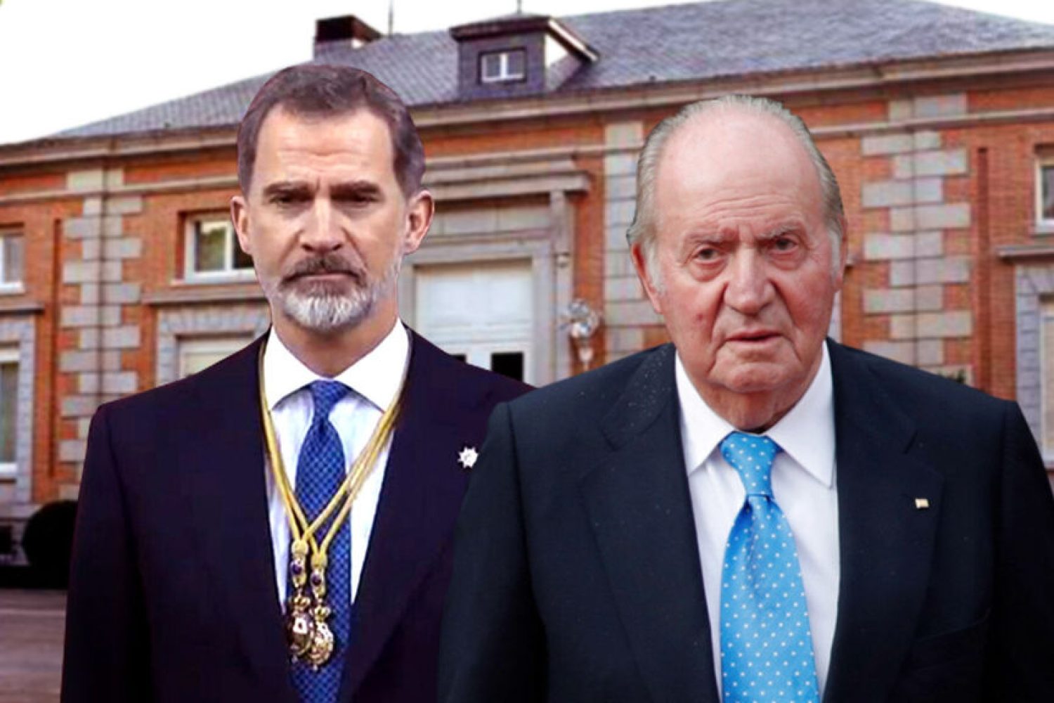 felipe VI y juan carlos I
