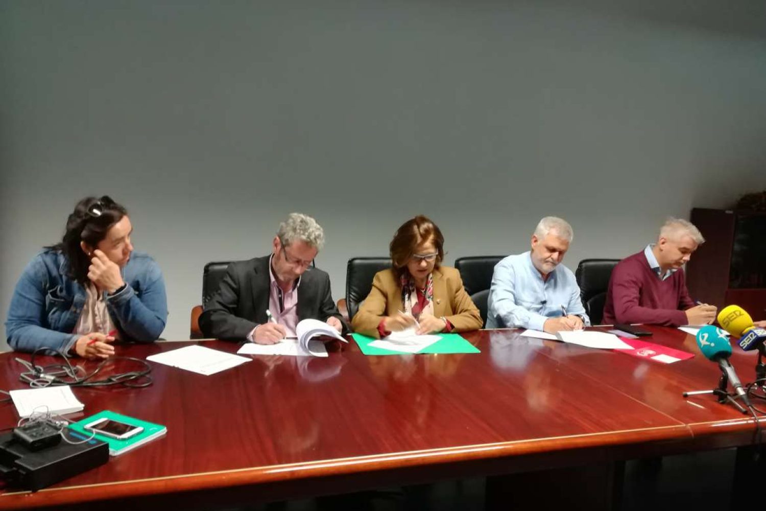 firma junta sindicatos