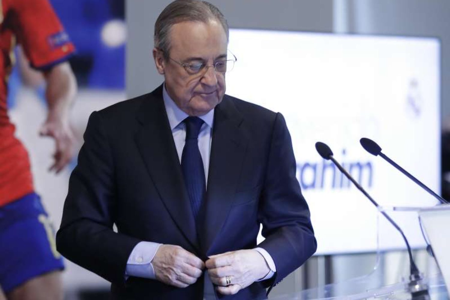 Florentino Pérez, presidente del Real Madrid.