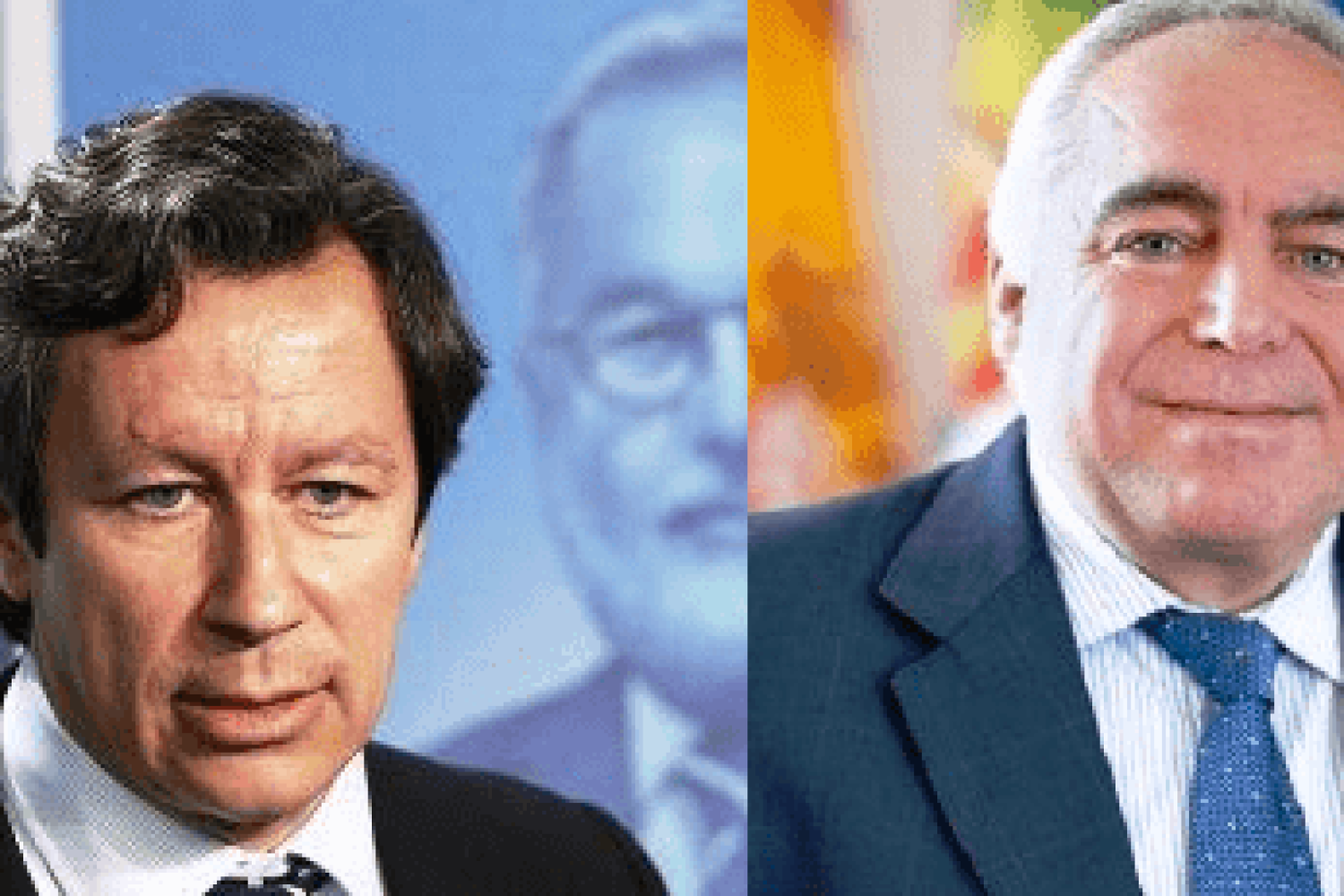 De izqda a dcha, Floriano y Acedo.
