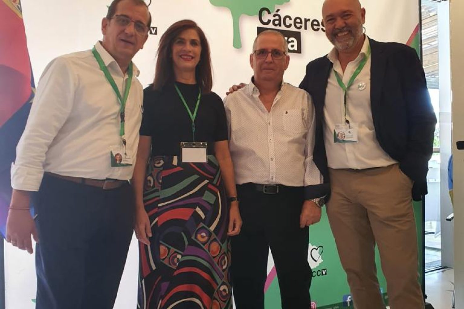 Responsables políticos de Cáceres Viva