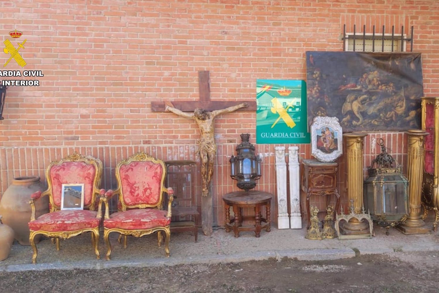 Entrega de efectos robados
