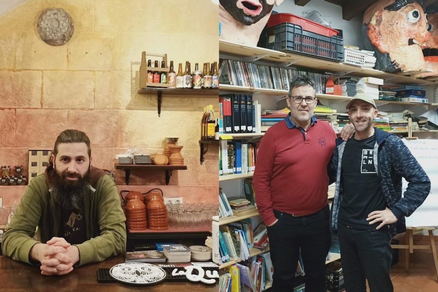 De izq. a dcha.: Javier Rolo, Juan Manuel Honrado y Chema Barbado