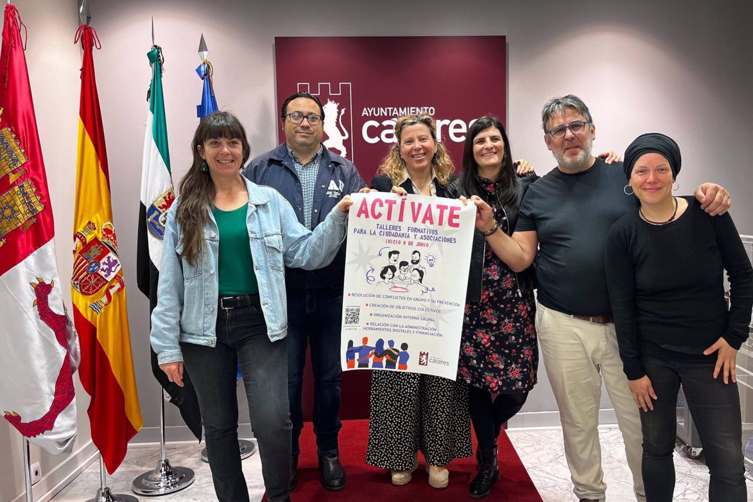 El Ayuntamiento de Cáceres pone en marcha talleres formativos para promover el movimiento asociativo