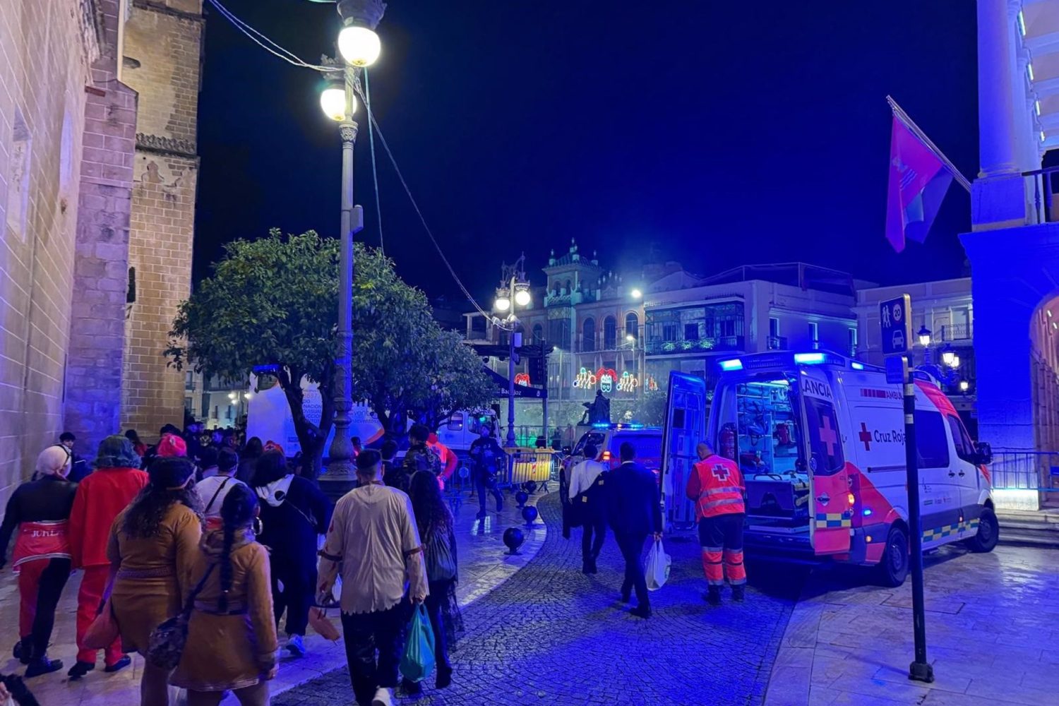 04/03/2025 Dispositivo de Cruz Roja en el Carnaval de Badajoz.

Un joven de 19 años ha resultado herido por arma blanca esta pasada madrugada en Badajoz tras una reyerta registrada cerca de Ronda del Pilar.

SOCIEDAD EXTREMADURA ESPAÑA EUROPA BADAJOZ
CRUZ ROJA