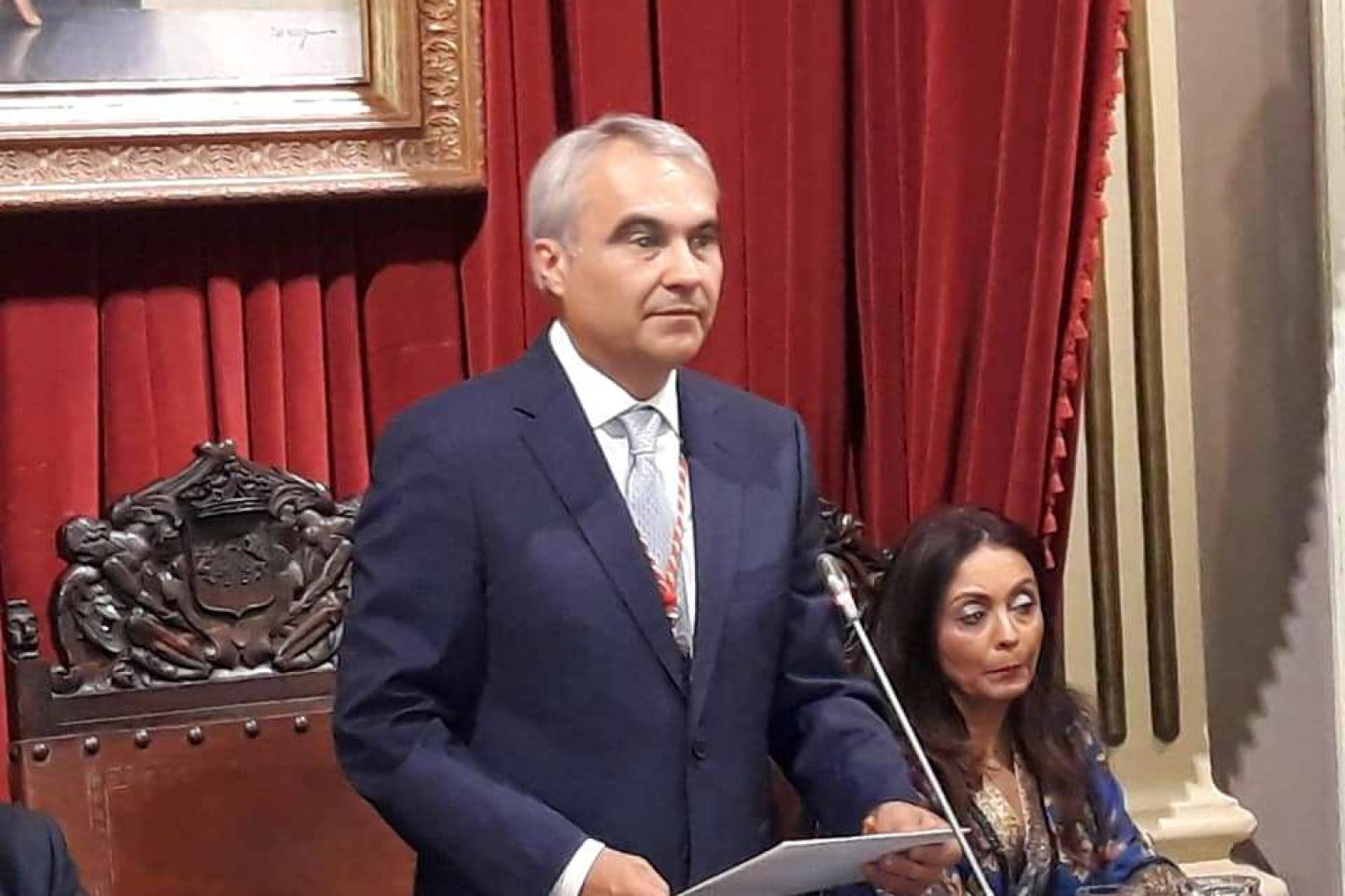 Francisco Javier Fragoso, alcalde de Badajoz.