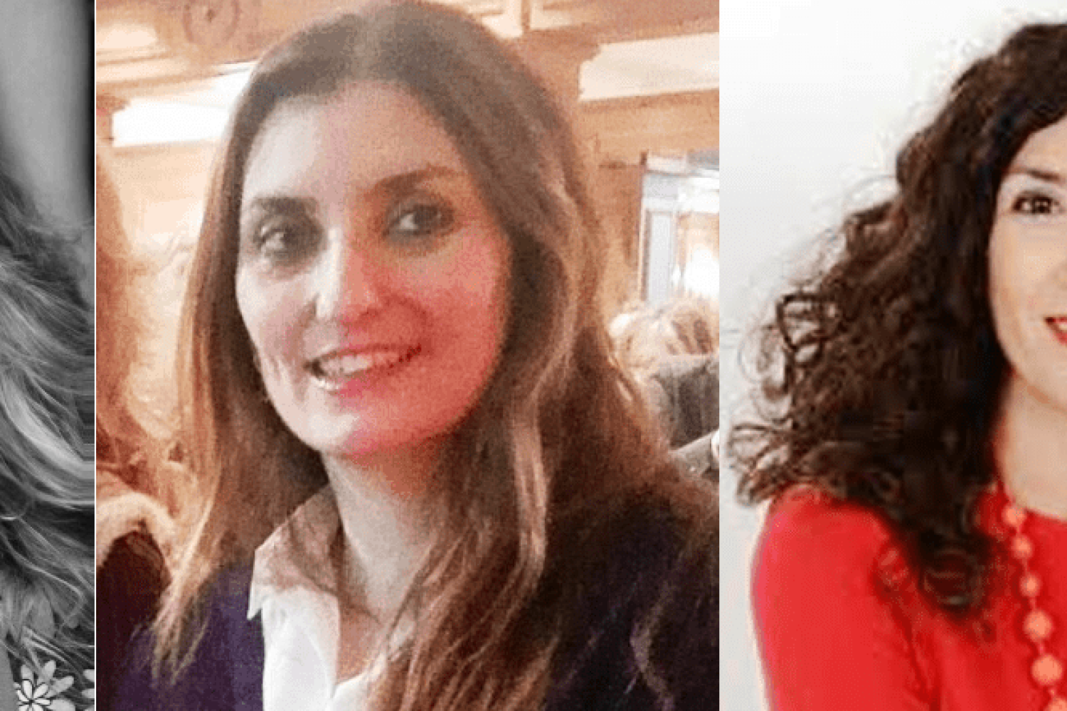 Beatriz Carrillo, Sara Giménez y Silvia Heredia.