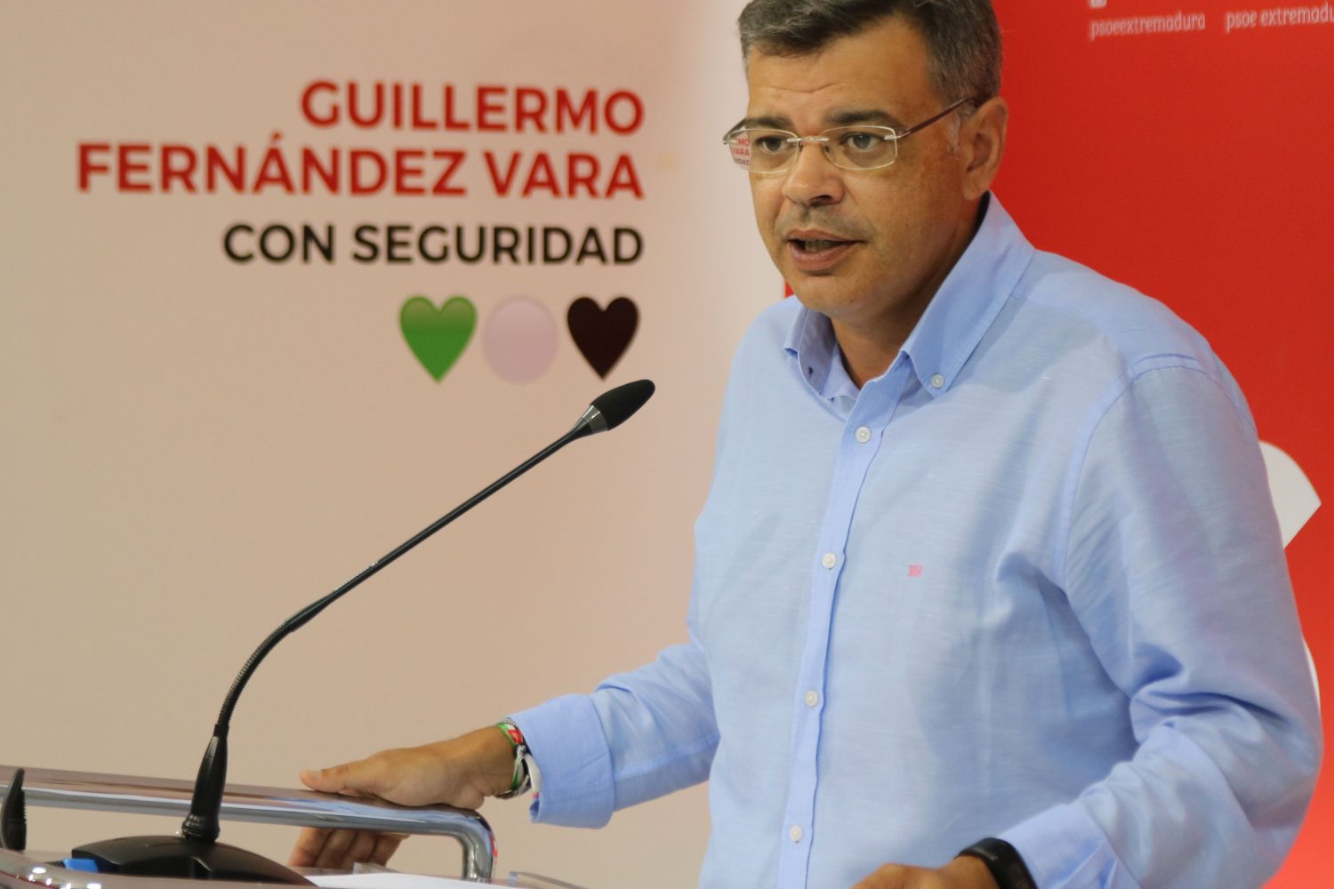 González, portavoz del PSOE.