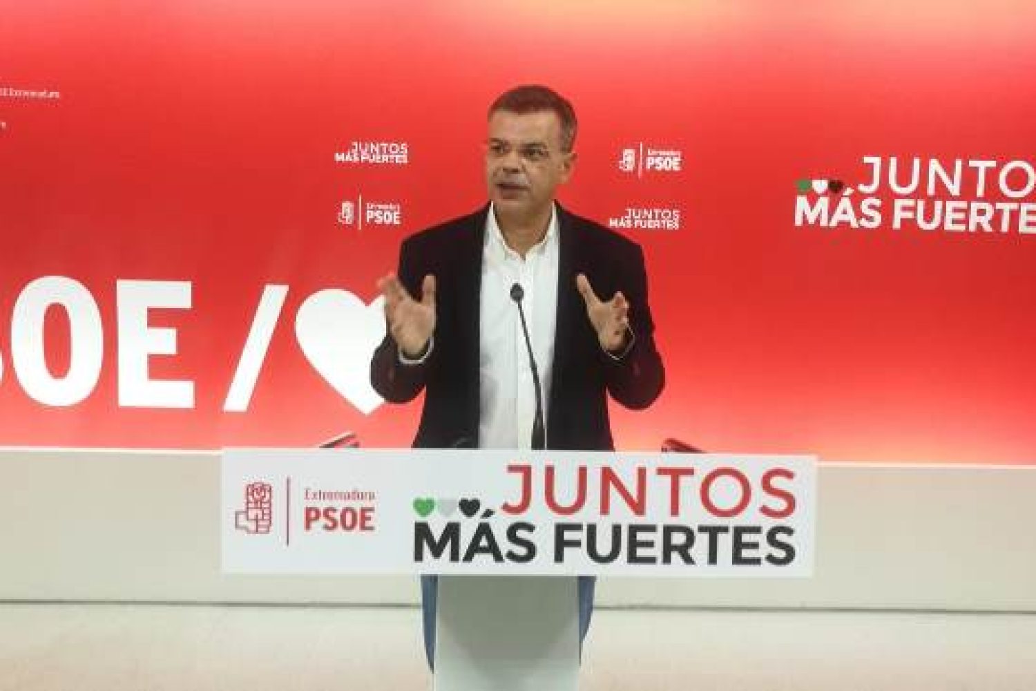 González, Portavoz PSOE Extremadura.