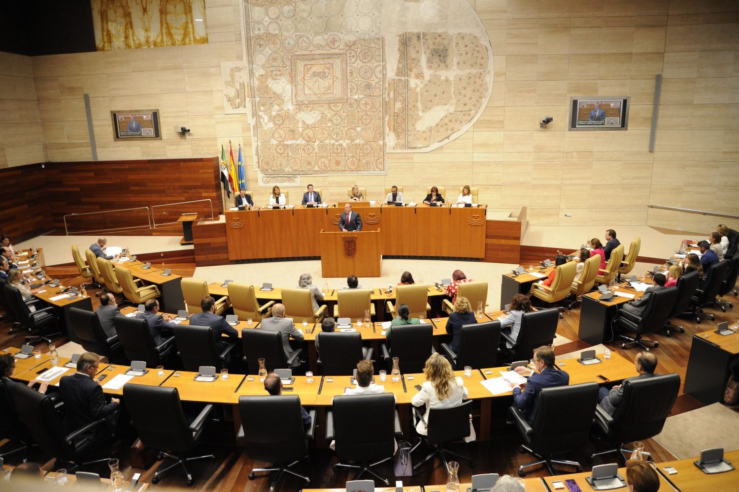 hemiciclo asamblea extremadura