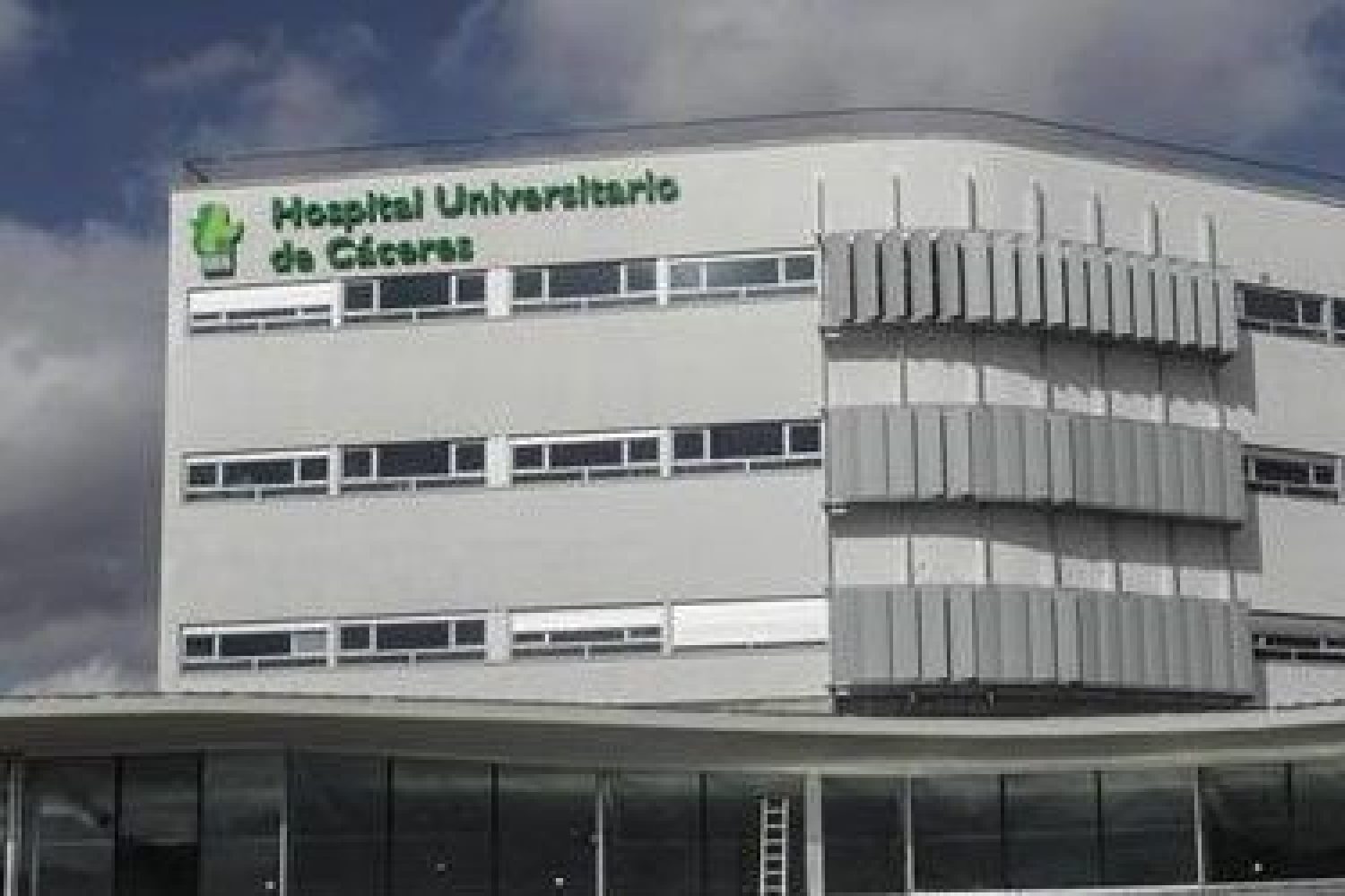 Vista parcial Hospital de Cáceres