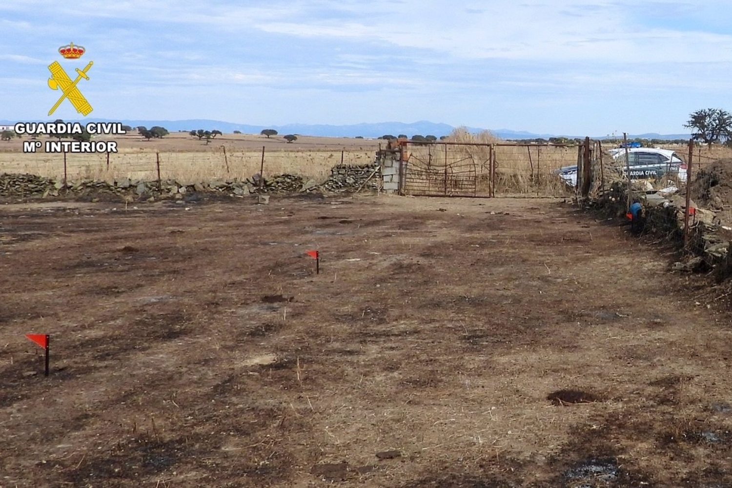 Sucesos.- Investigado el dueño de una carbonera por  provocar un incendio forestal por imprudencia en Aldea del Obispo