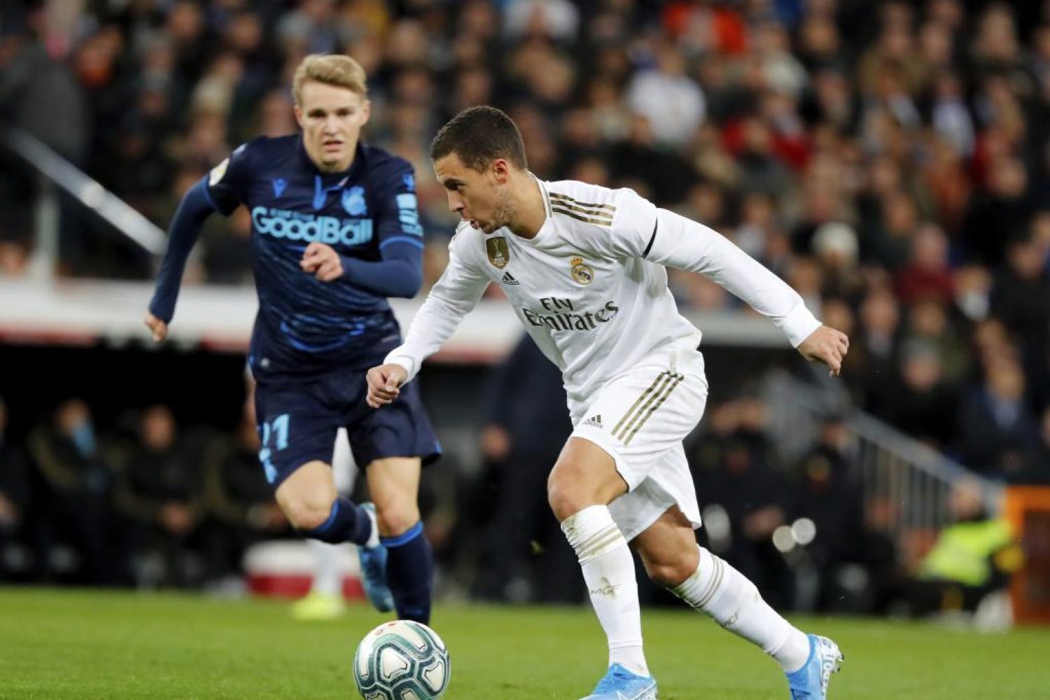 Increíble: Hazard batió ante la Real Sociedad un récord..