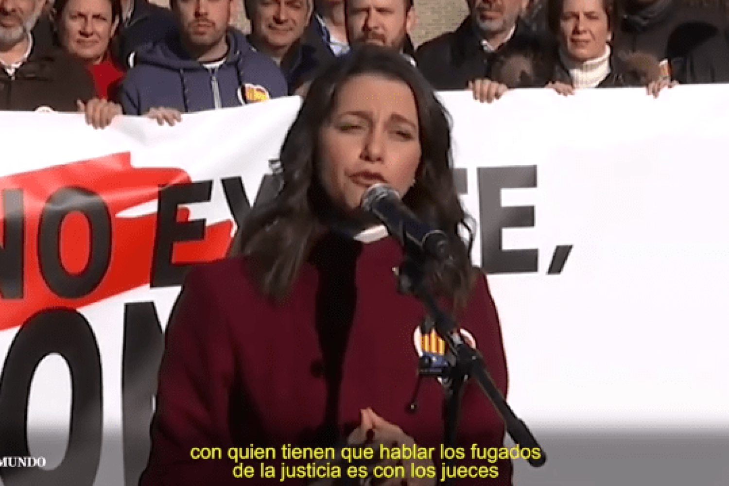 Inés Arrimadas en Waterloo