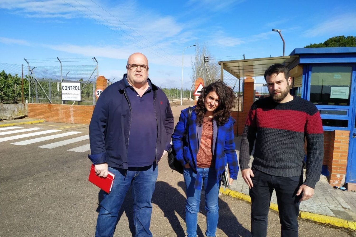 Irene de Miguel, en el centro.