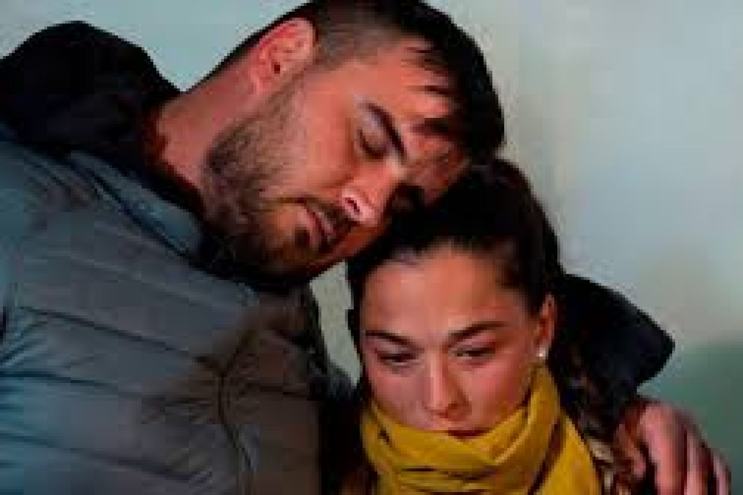Vicky y José, consternados padres de Julen.