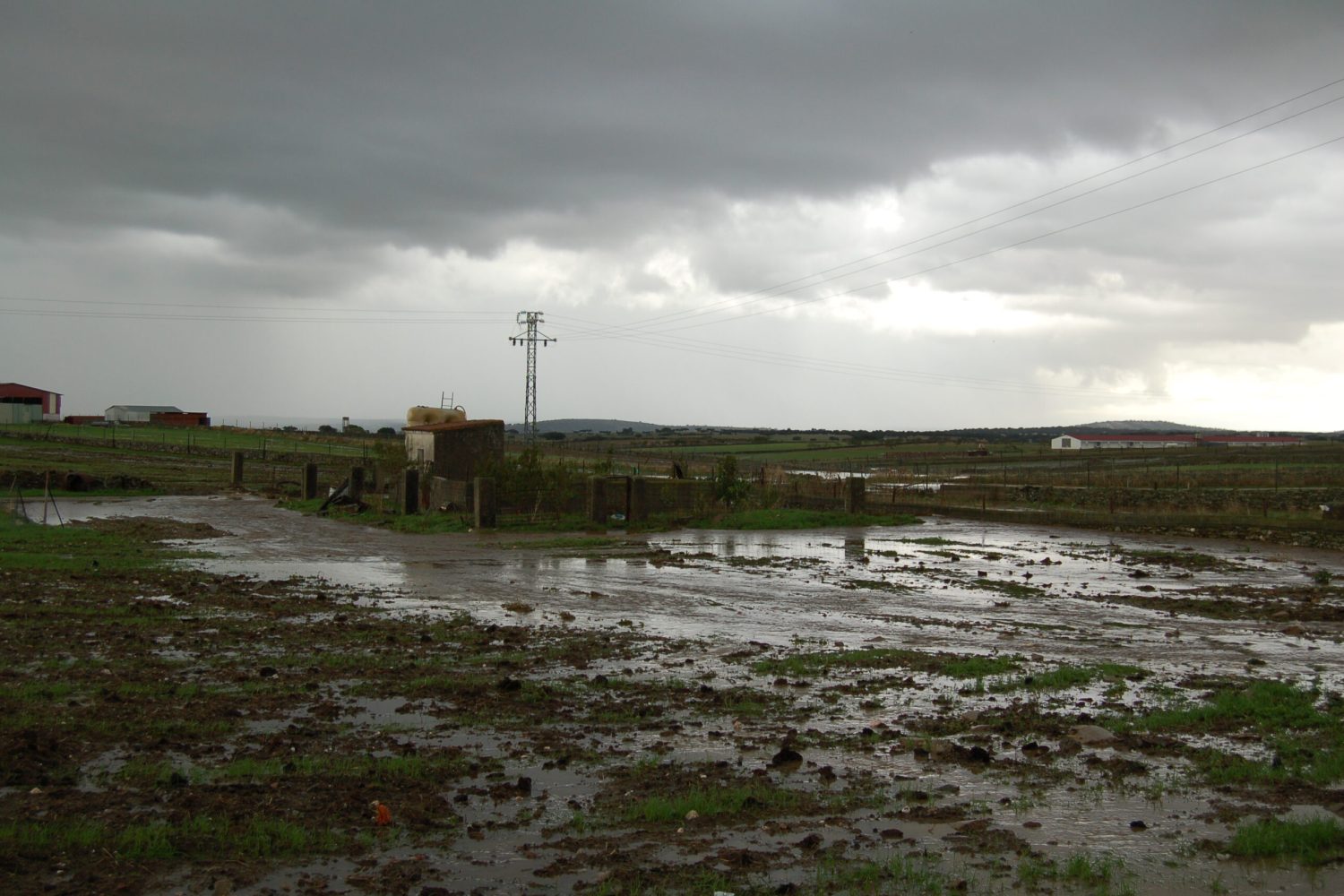 la lluvia