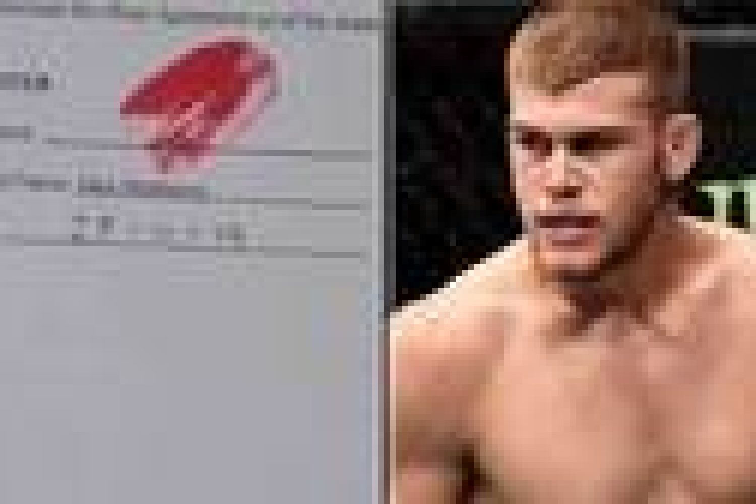 La pelea más sangrienta de la historia de la UFC: firma su contrato con sangre