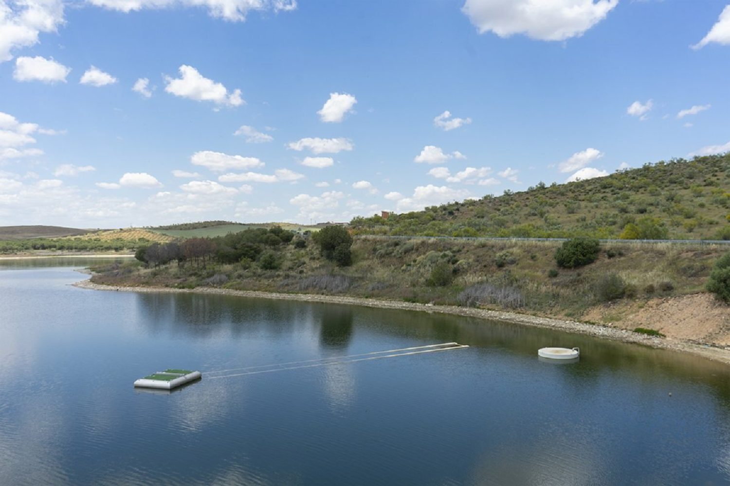 La reserva del Guadiana desciende esta semana ocho décimas, hasta el 26,7%, y del Tajo nueve décimas, hasta el 42,7%