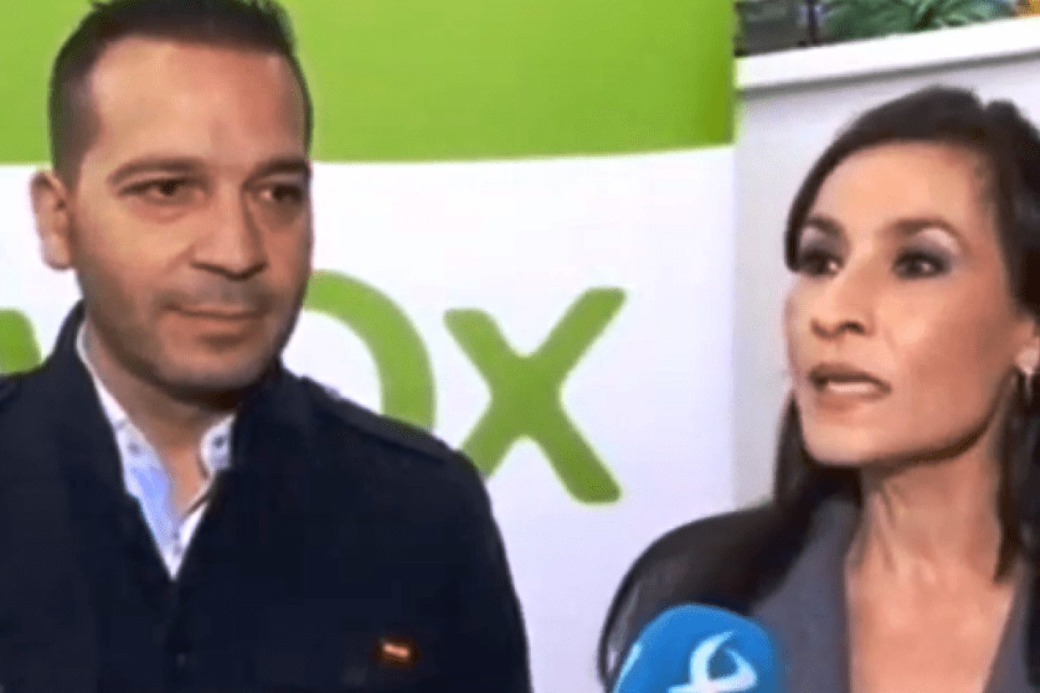 Magdalena Nevado y Oscar Fernández. VOX CÄCERES.