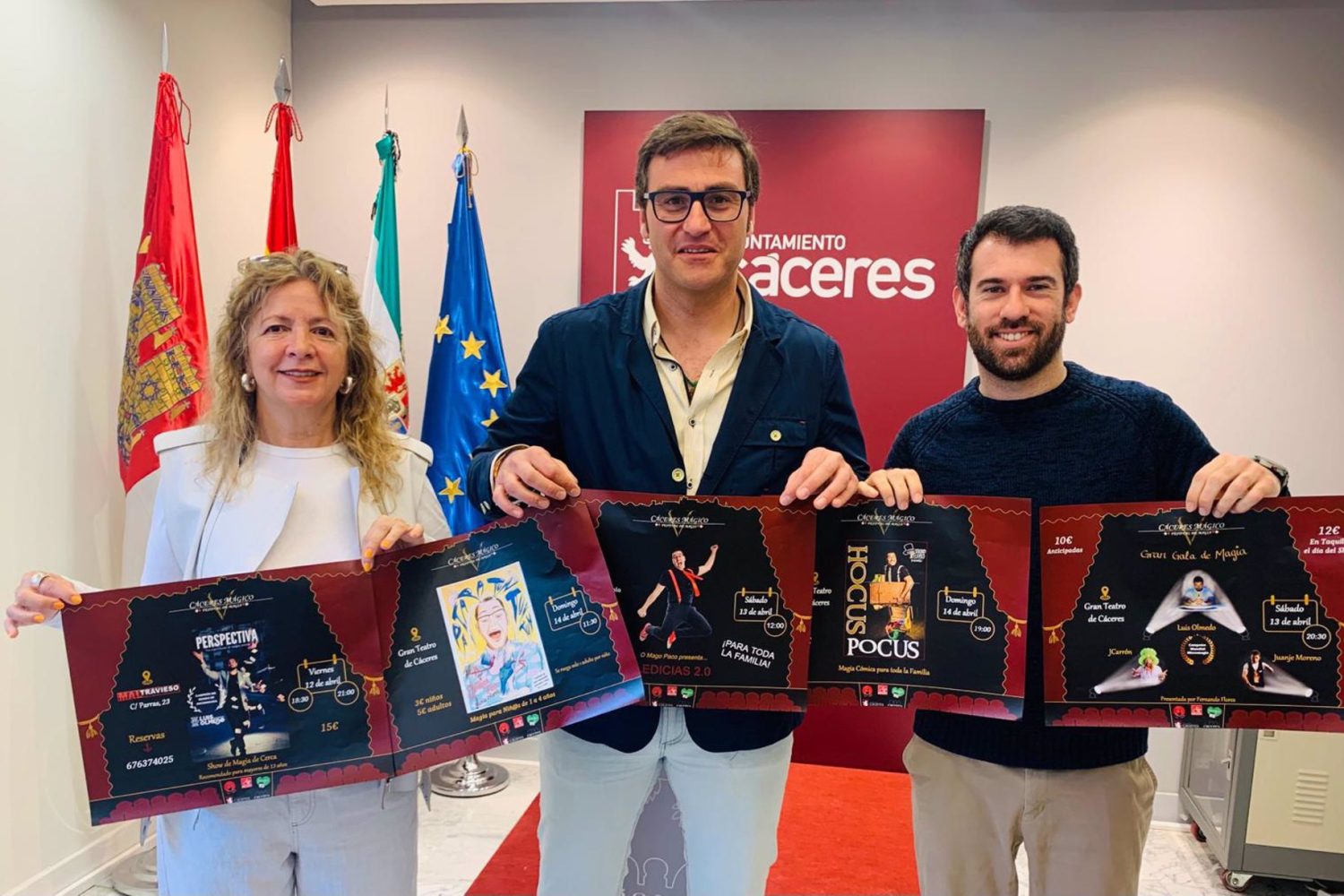 Presentación del V festival Cáceres Mágico