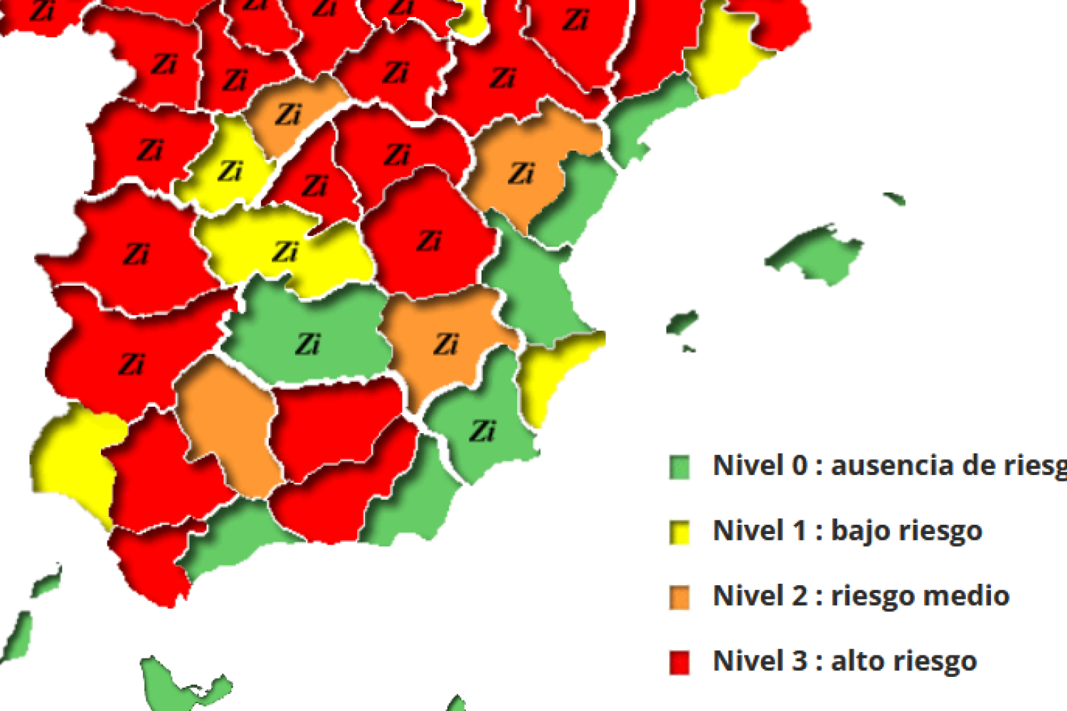 mapa calor