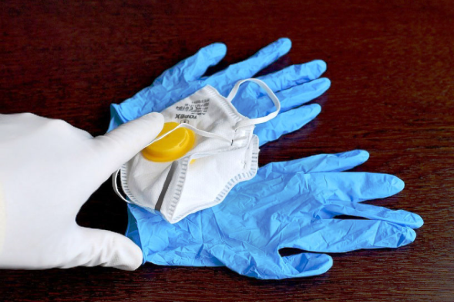 mascarilla guantes