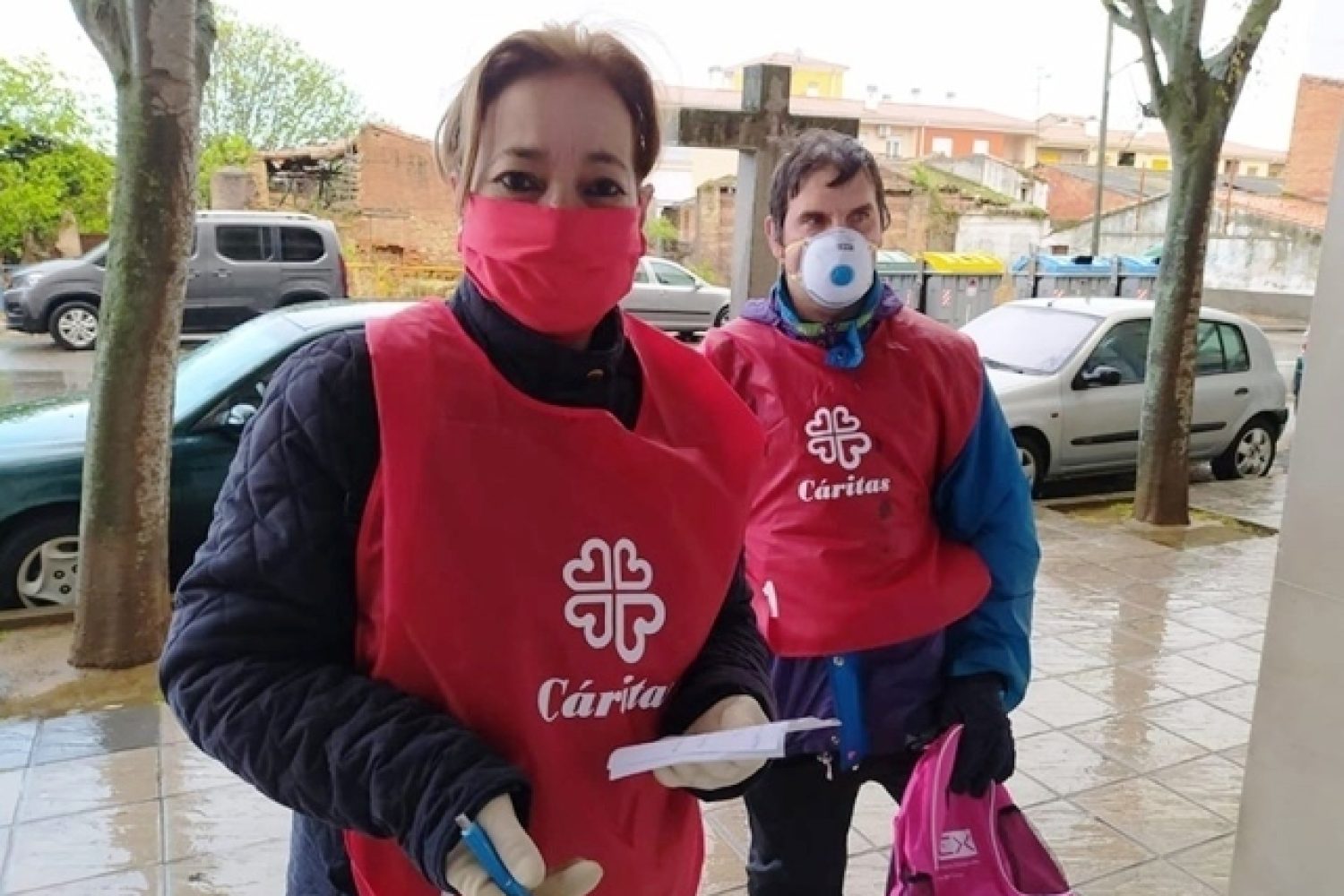 mascarillas voluntarios