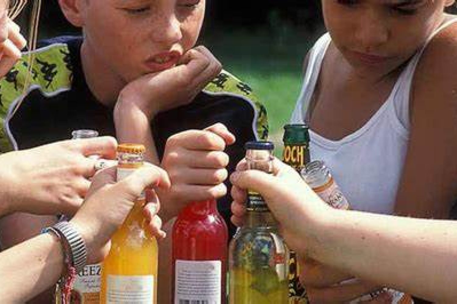 menores alcohol