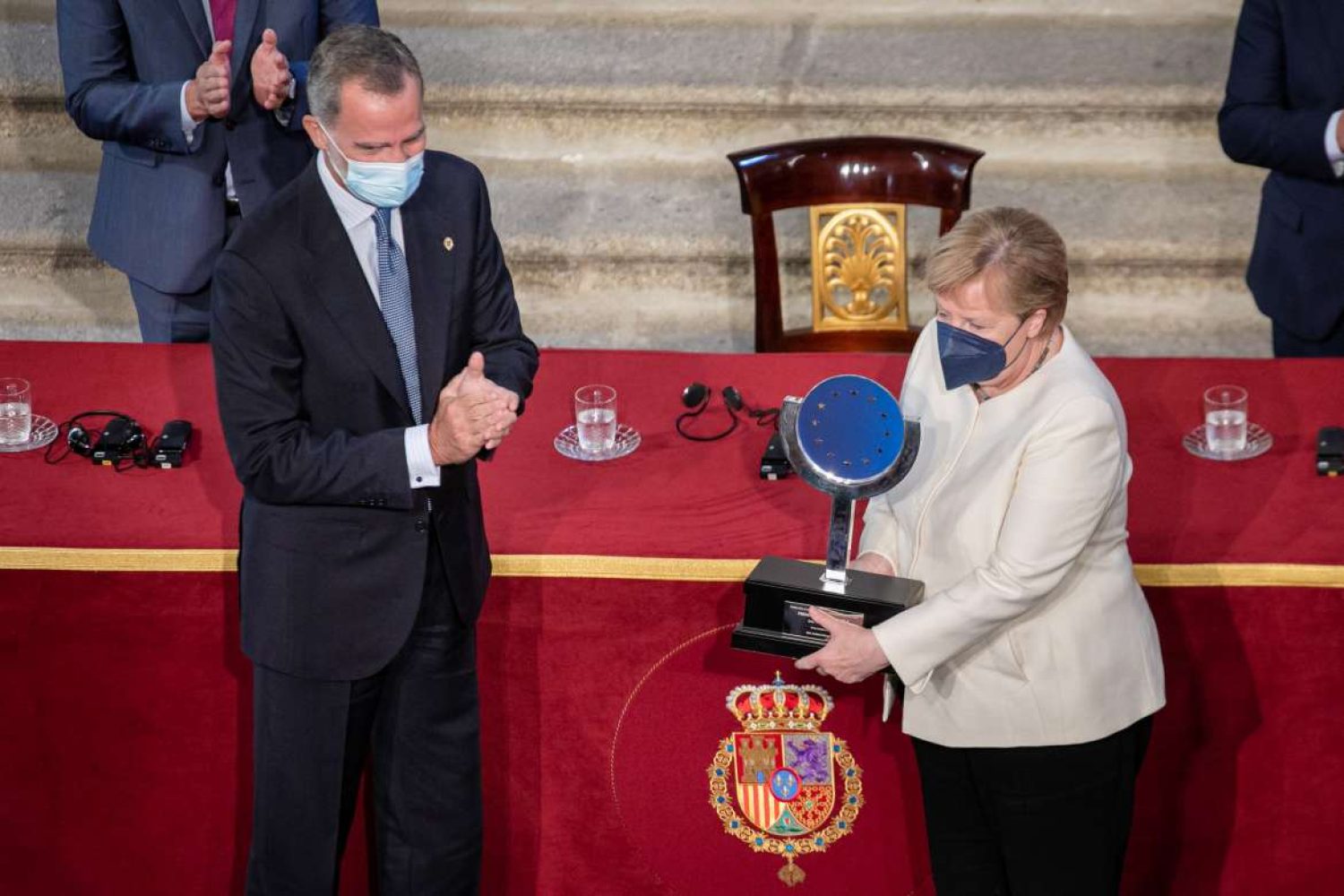 merkel felipe VI