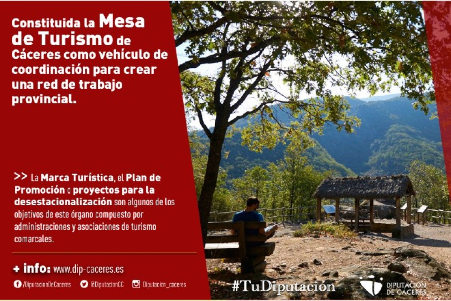 mesa turismo caceres