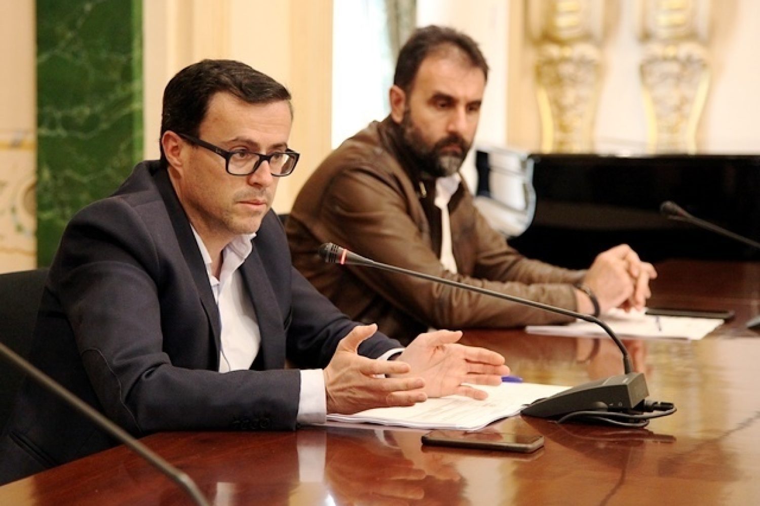 Miguel A. Gallardo, presidente de la Diputación de Badajoz.