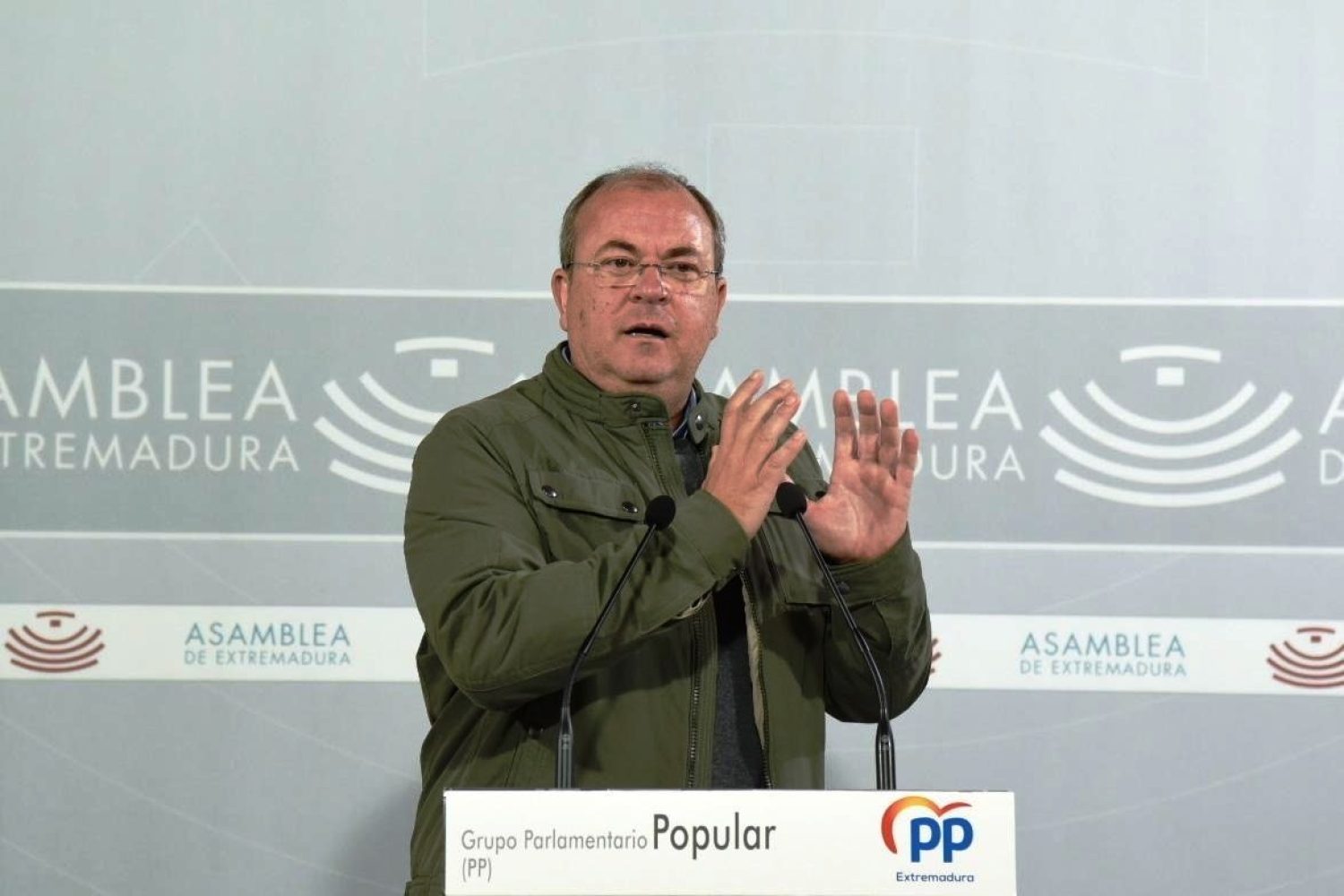 J.A. Monago, este martes 21 de enero de 2020.