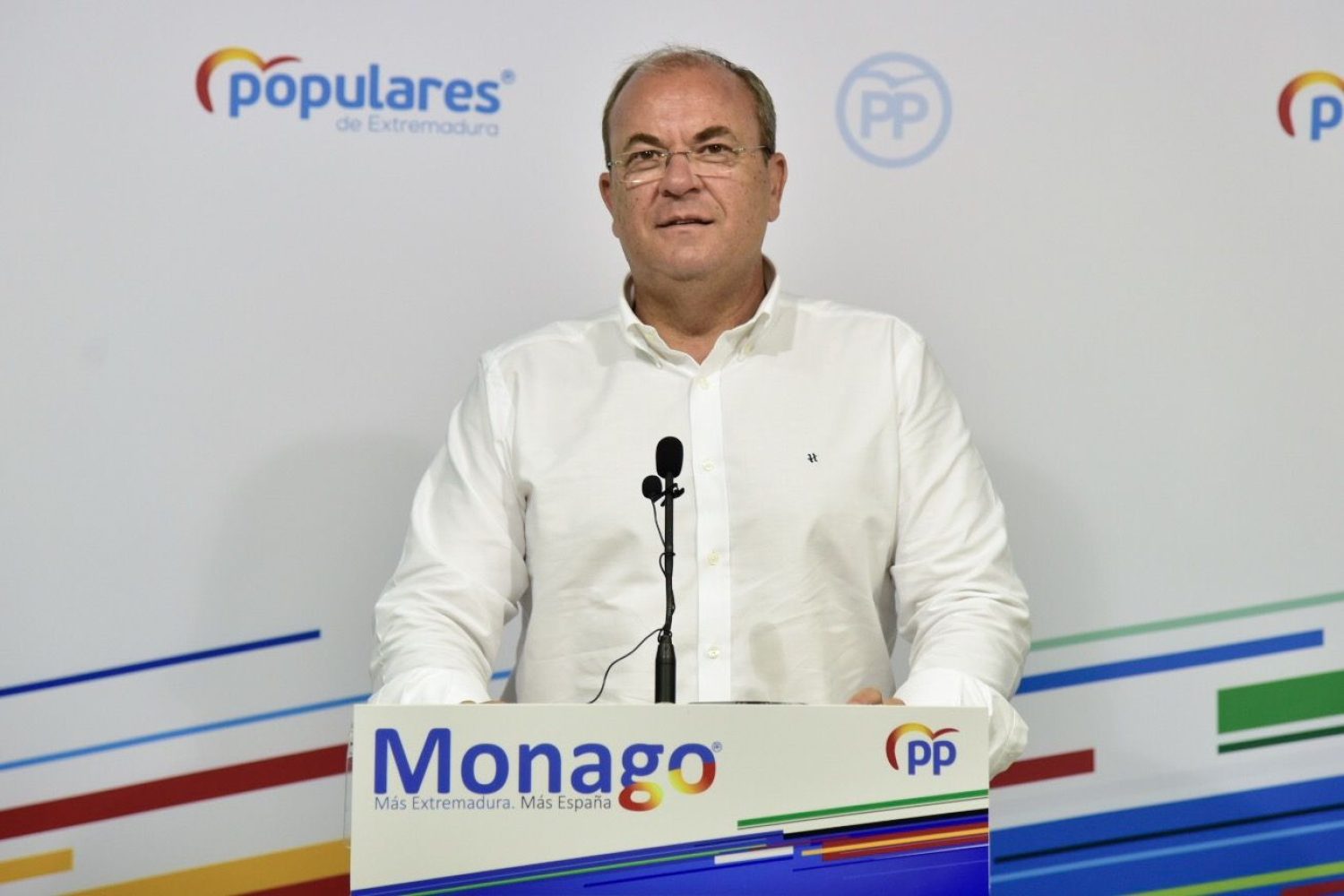 José A. Monago, partido Popular, este jueves.