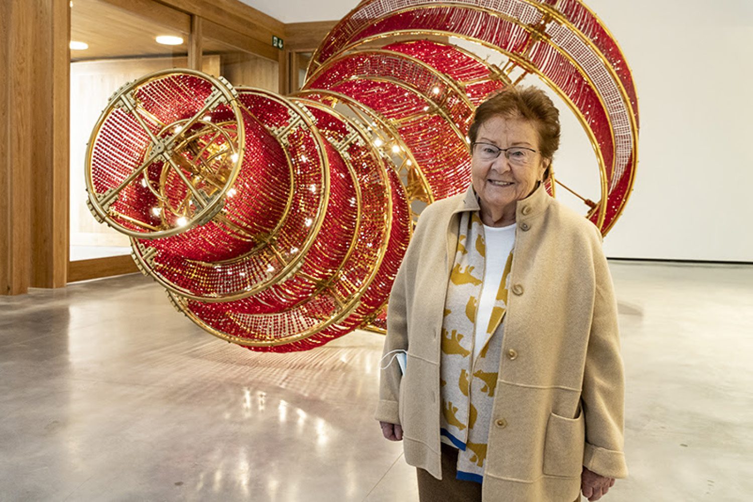Helga de Alvear en su museo. Foto: Andy Solé