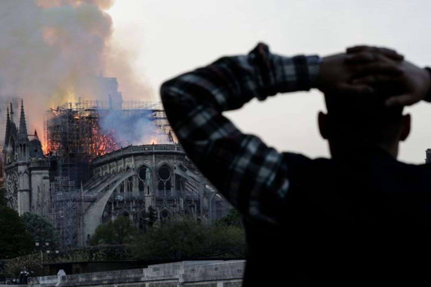 Notre Dame, en llamas.
