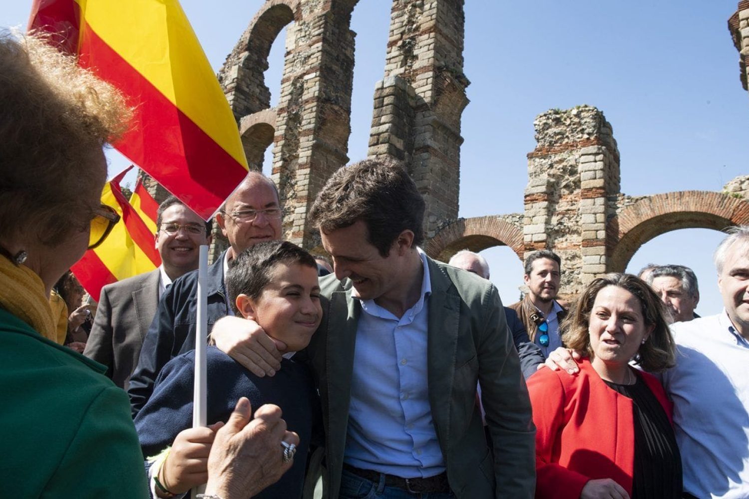 Pablo Casado en Mérida.
