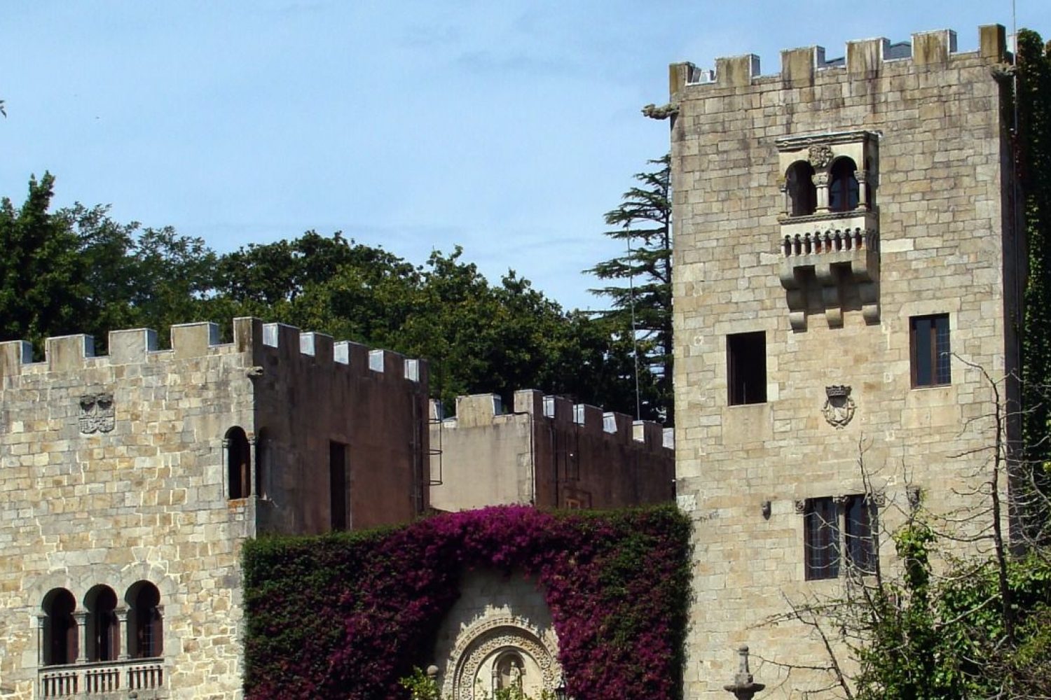 Pazo de Meirás, vista parcial.