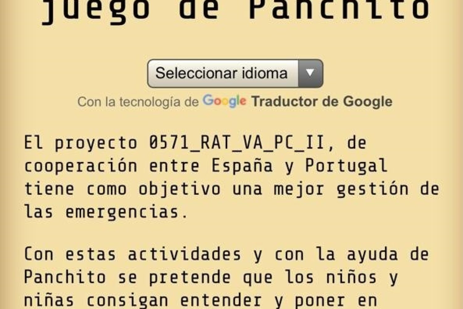 panchito