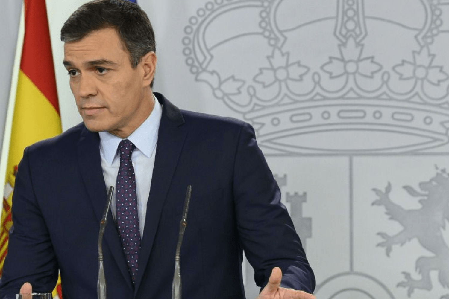 Pedro Sánchez, este domingo,12 de enero de 2020.