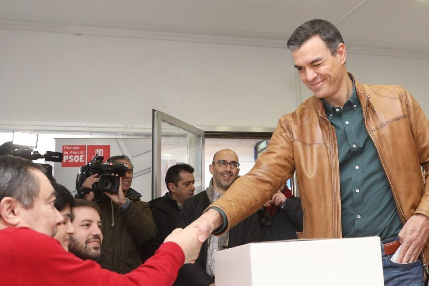 pedro votando