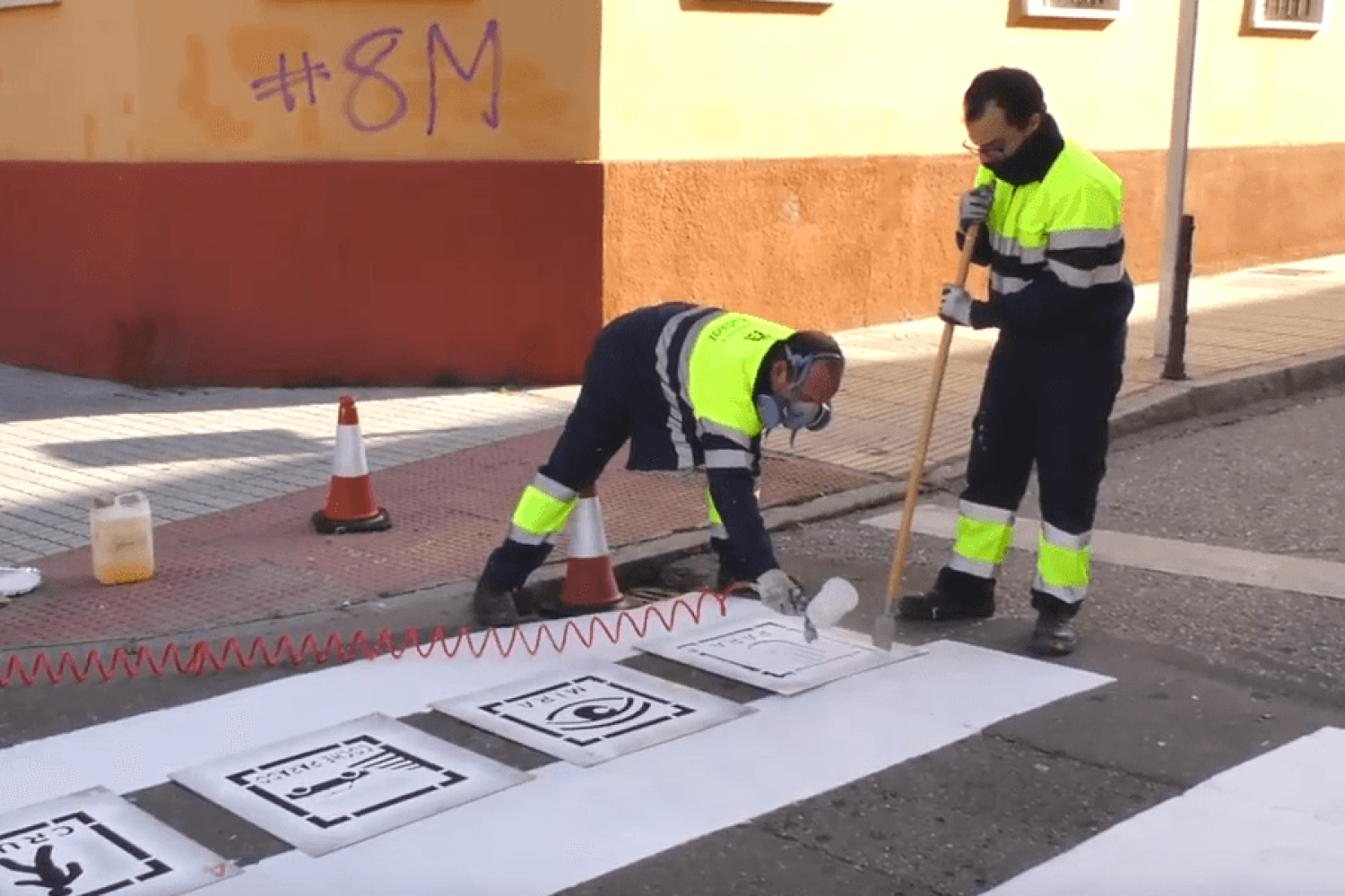pintado pictogramas badajoz