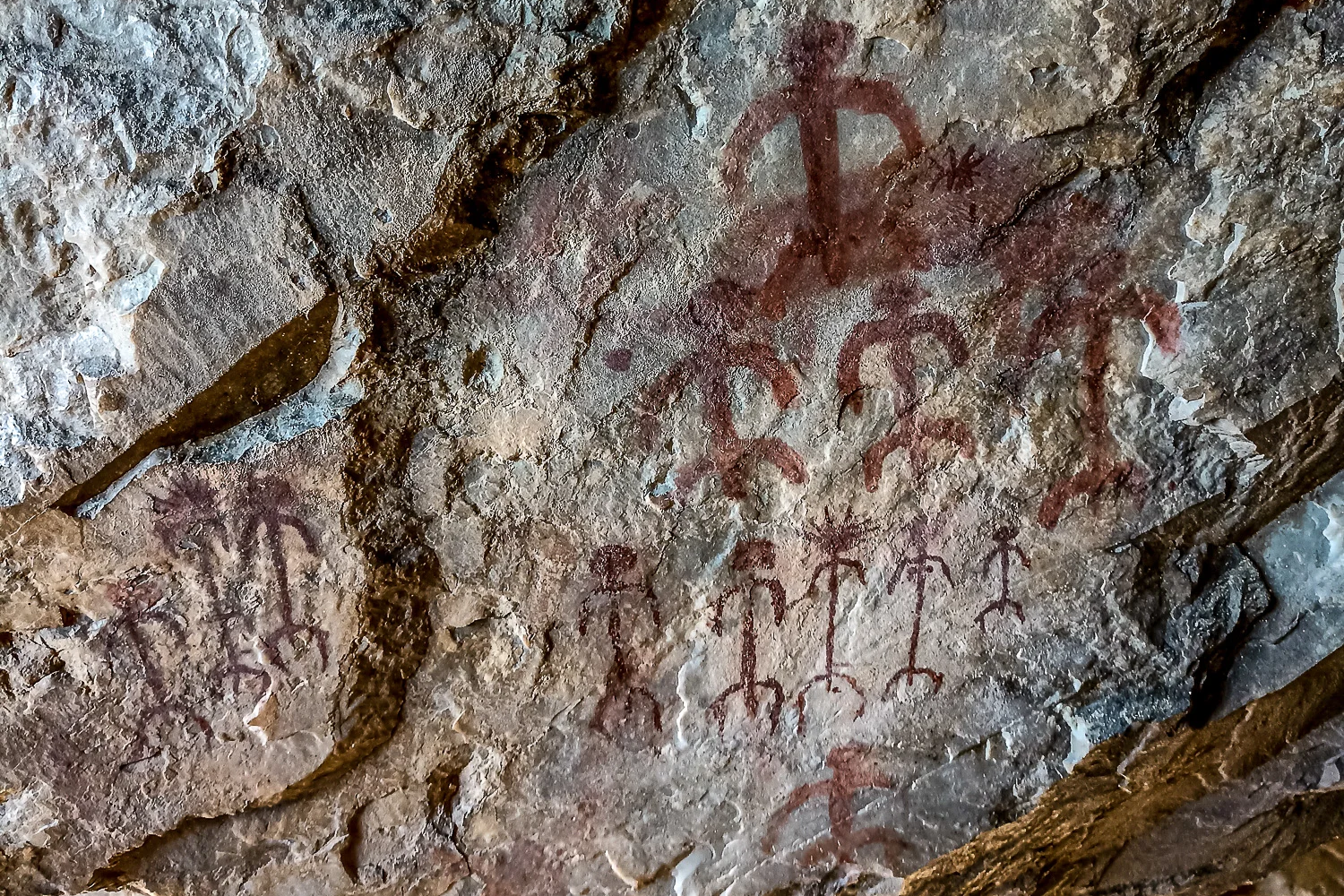 pinturas rupestres-Abrigo del Castillo de Monfragüe 1