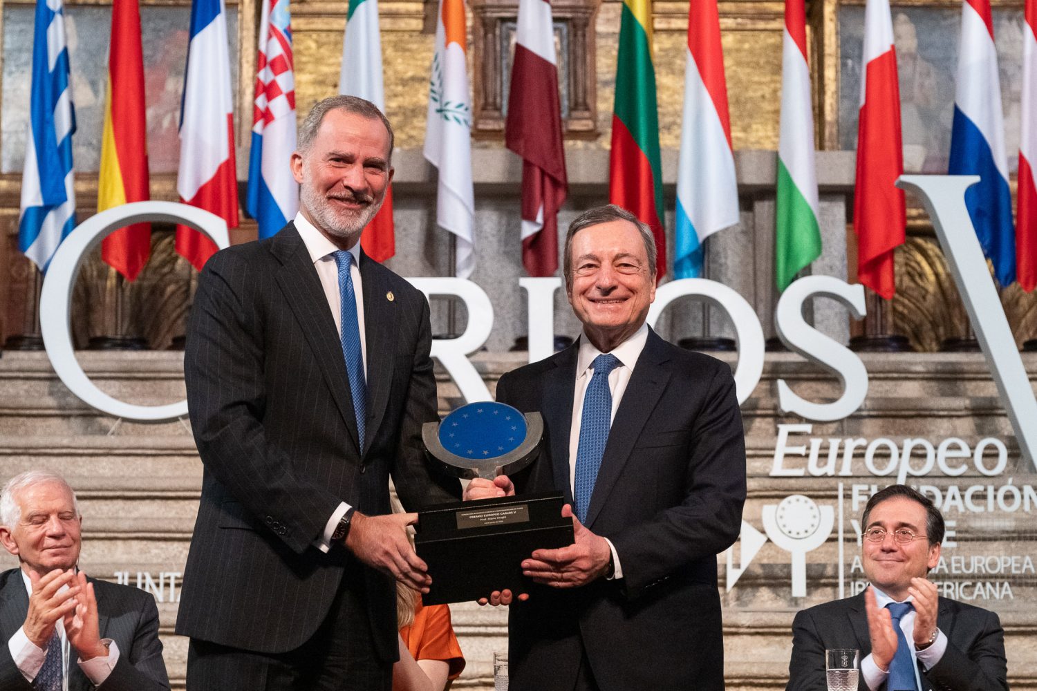 rey y draghi